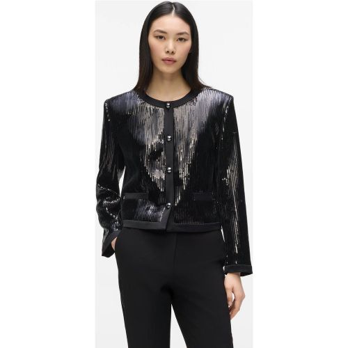 Veste À Sequins, , , Taille: 38 - Karl Lagerfeld - Modalova
