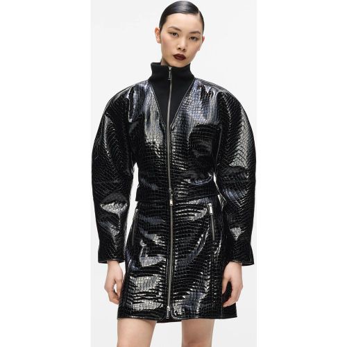 Veste En Cuir Effet Croco Kl Studio, , , Taille: 38 - Karl Lagerfeld - Modalova
