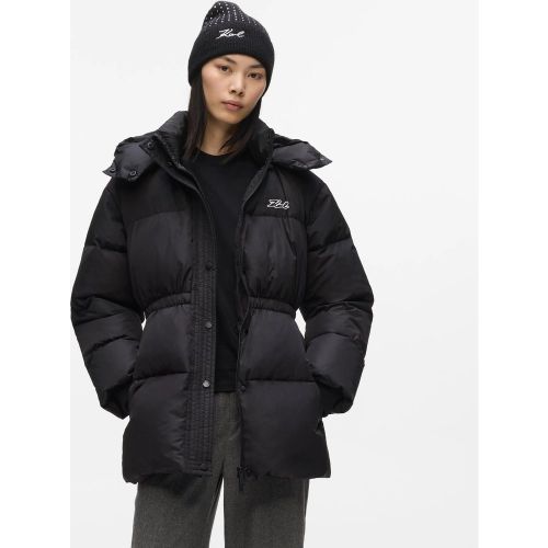 Doudoune Mi-longue Cintrée, , , Taille: Xs - Karl Lagerfeld - Modalova