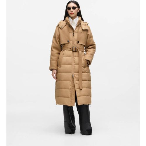 Doudoune Longue Ceinturée, , , Taille: Xs - Karl Lagerfeld - Modalova