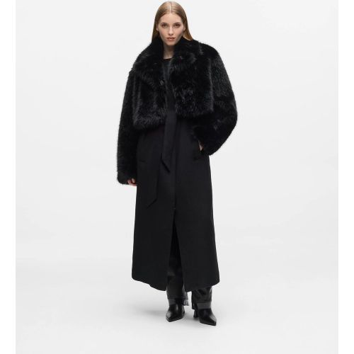 Manteau Long Transformable En Fausse Fourrure, , , Taille: 38 - Karl Lagerfeld - Modalova