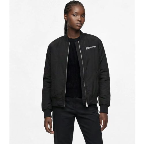 Veste Bomber Réversible En Fausse Fourrure, , , Taille: Xs - KL Jeans - Modalova