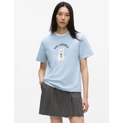 T-shirt Avec Motif Choupette Ikon, , , Taille: S - Karl Lagerfeld - Modalova