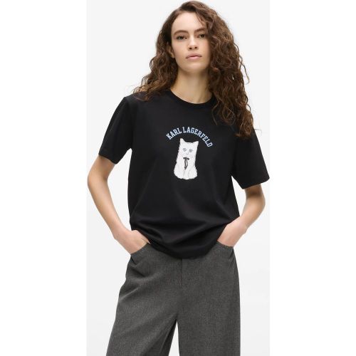 T-shirt Avec Motif Choupette Ikon, , , Taille: Xs - Karl Lagerfeld - Modalova