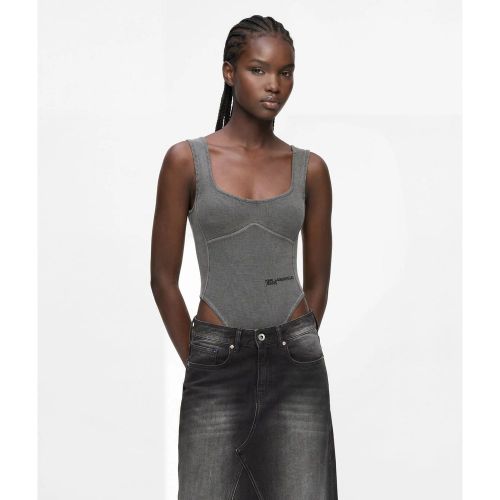 Body Effet Délavé, , , Taille: Xs - KL Jeans - Modalova