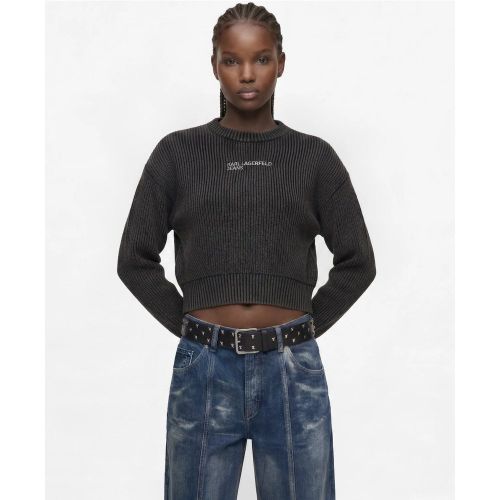 Pull Côtelé Délavé, , , Taille: Xs - KL Jeans - Modalova