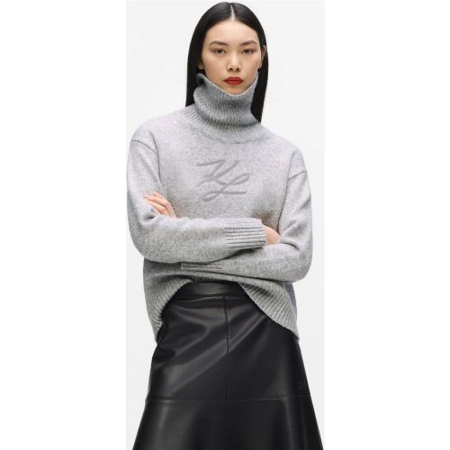 Pull À Col Roulé En Soutache, , , Taille: Xs - Karl Lagerfeld - Modalova