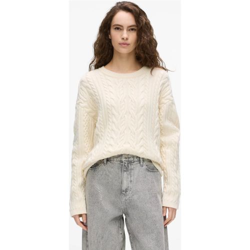 Pull Épais En Maille Torsadée, , , Taille: Xl - Karl Lagerfeld - Modalova