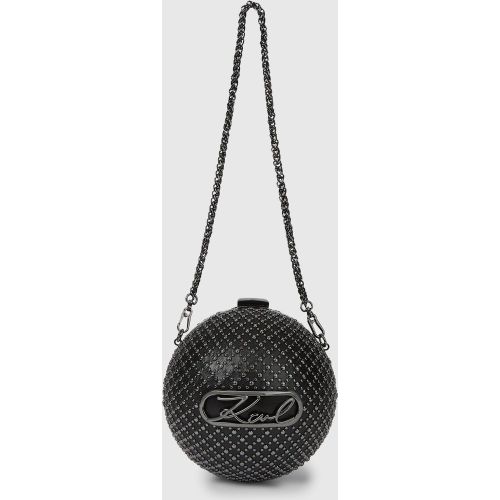 Sac Minaudière Sphérique K/signature, , , Taille: One Size - Karl Lagerfeld - Modalova
