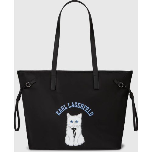 Sac En Toile Ikon Choupette, , , Taille: One Size - Karl Lagerfeld - Modalova