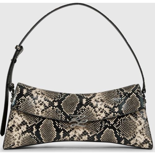 Sac Porté Épaule K/autograph Twist En Python, , , Taille: One Size - Karl Lagerfeld - Modalova