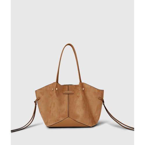 Grand Sac En Toile K/pierced En Faux Daim, , , Taille: One Size - Karl Lagerfeld - Modalova