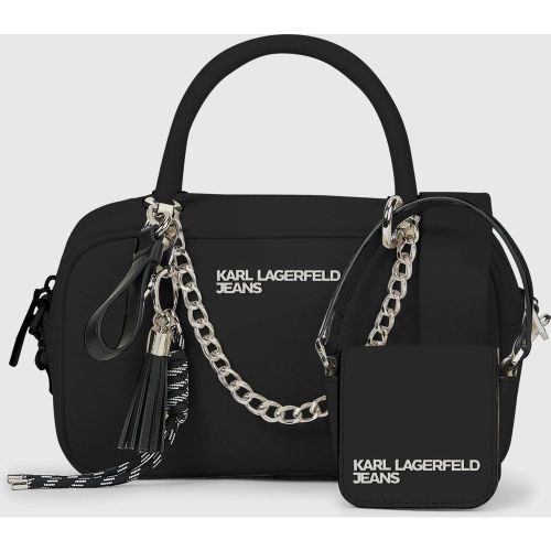 Sac À Bandoulière Avec Poignée Supérieure Et Breloques, , , Taille: One Size - KL Jeans - Modalova