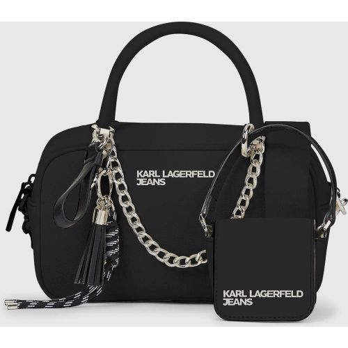 Sac À Bandoulière Avec Poignée Supérieure Et Breloques, , , Taille: One Size - KL Jeans - Modalova