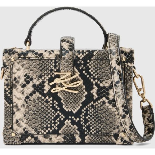 Sac Cabas K/autograph Drop En Python, , , Taille: One Size - Karl Lagerfeld - Modalova