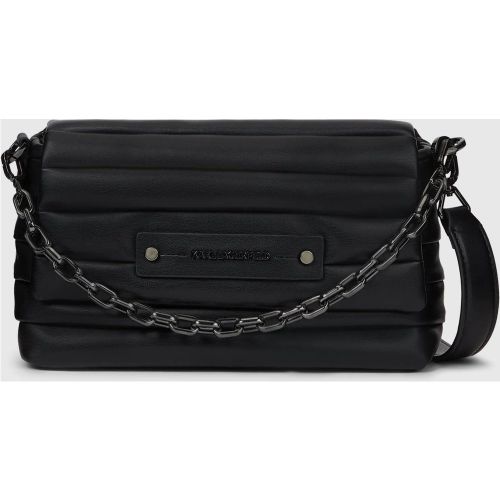 Sac À Bandoulière K/essential Plie Avec Chaîne, , -, Taille: One Size - Karl Lagerfeld - Modalova