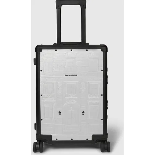 Valise À Roulettes Métallique Maison De Karl, , , Taille: One Size - Karl Lagerfeld - Modalova