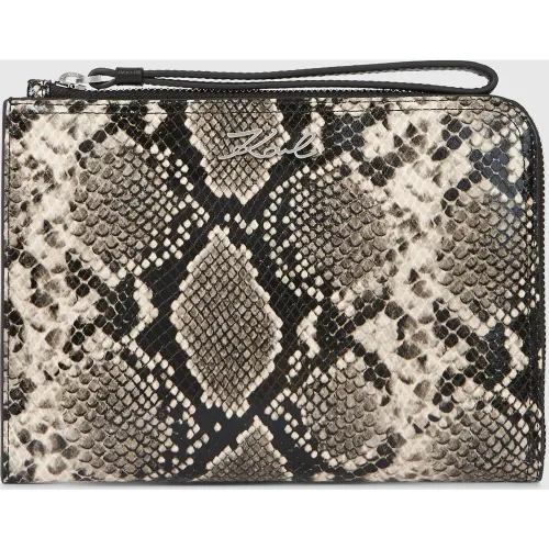 Pochette De Voyage K/signature En Python, , , Taille: One Size - Karl Lagerfeld - Modalova