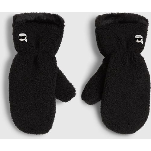 Mitaines En Fausse Fourrure Ikon, , , Taille: S/m - Karl Lagerfeld - Modalova