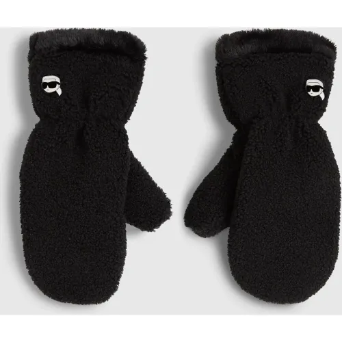 Mitaines En Fausse Fourrure Ikon, , , Taille: S/m - Karl Lagerfeld - Modalova