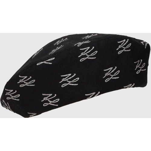 Beret Pailleté K/autograph, , , Taille: One Size - Karl Lagerfeld - Modalova