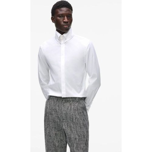 Chemise À Barrette De Col, , , Taille: 38 - Karl Lagerfeld - Modalova