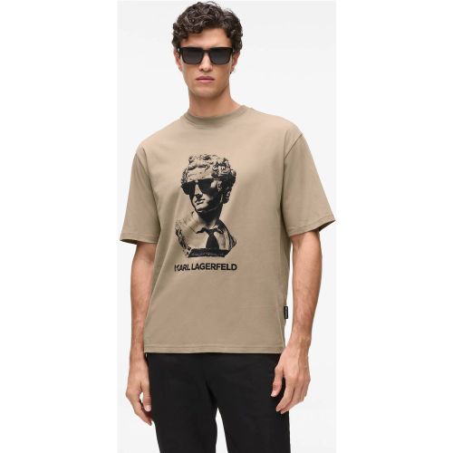 T-shirt Statue De Rome, , , Taille: Xs - Karl Lagerfeld - Modalova
