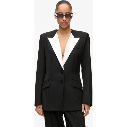 Blazer À Revers Contrastés, , /, Taille: 38 - Karl Lagerfeld - Modalova