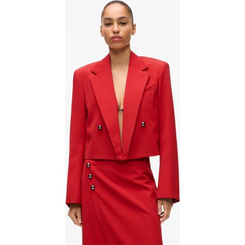 Blazer Court À Double Boutonnage, , , Taille: 38 - Karl Lagerfeld - Modalova