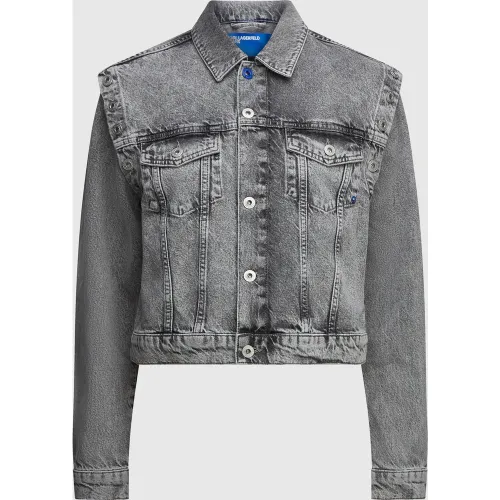 Veste En Denim Transformable, , , Taille: S - KL Jeans - Modalova