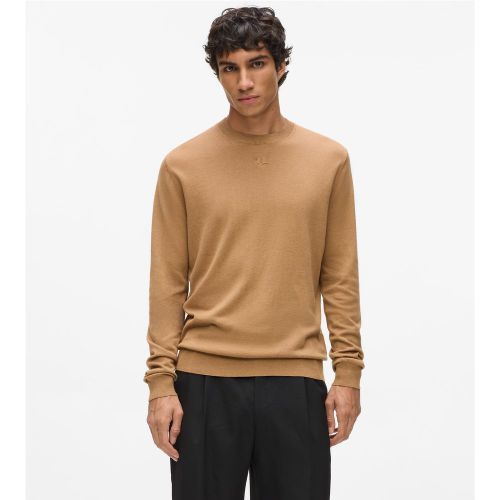 Pull En Tricot À Col Rond, , , Taille: Xs - Karl Lagerfeld - Modalova