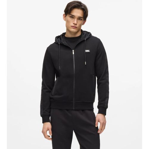 Sweat À Capuche Avec Fermeture Zippée, , , Taille: S - Karl Lagerfeld - Modalova