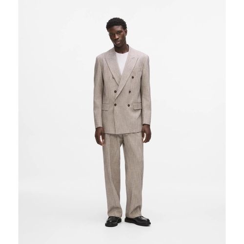Pantalon Tailleur À Jambe Droite, , , Taille: 46 - Karl Lagerfeld - Modalova