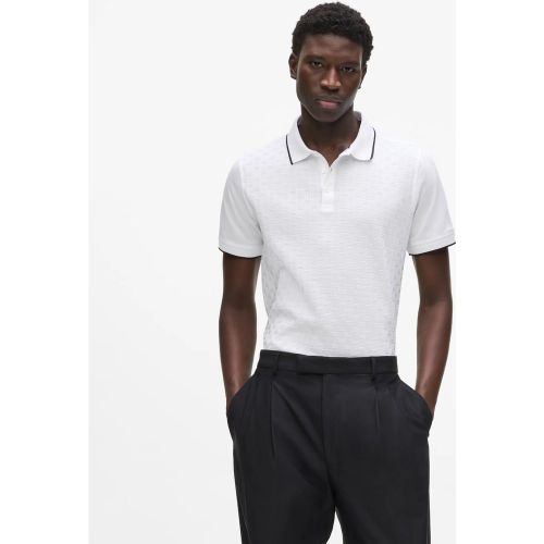 Polo À Texture Structurée, , , Taille: S - Karl Lagerfeld - Modalova
