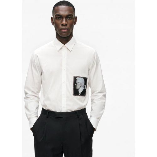 Chemise Avec Portrait De Karl, , , Taille: S - Karl Lagerfeld - Modalova