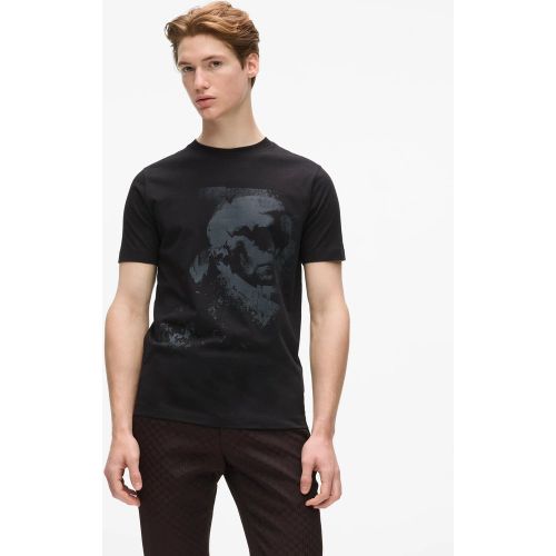 T-shirt À Portrait Imprimé De Karl, , /, Taille: Xs - Karl Lagerfeld - Modalova