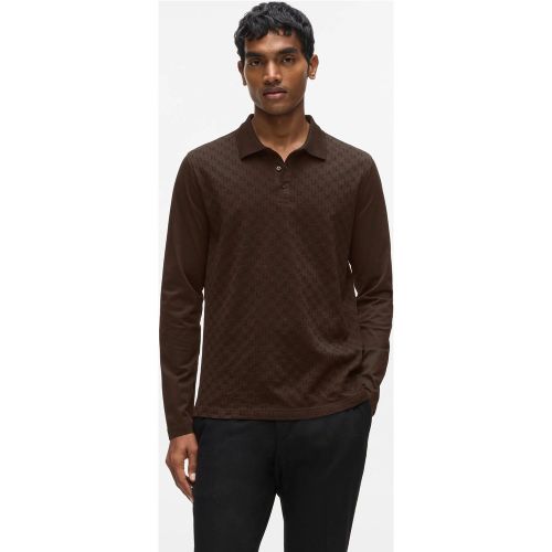 Polo Monogram À Manches Longues, , /, Taille: Xs - Karl Lagerfeld - Modalova