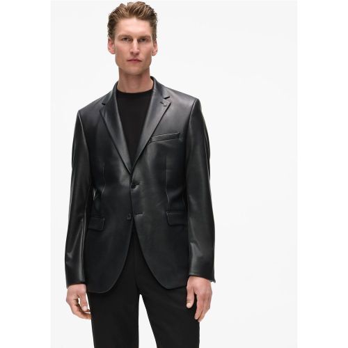Veste Ajustée En Simili-cuir, , , Taille: 46 - Karl Lagerfeld - Modalova