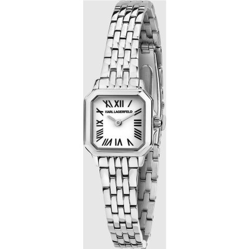 Petite Montre Carrée Avec Logo, , , Taille: One Size - Karl Lagerfeld - Modalova