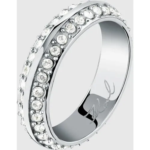 Bague En À Cristaux, , , Taille: 14 - Karl Lagerfeld - Modalova