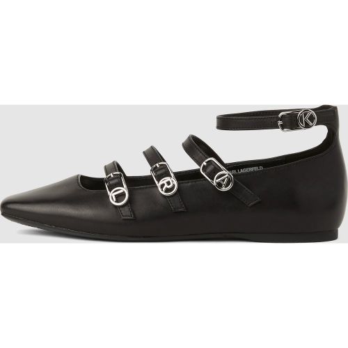Chaussures Plates À Quatre Sangles Konnie, , /, Taille: 35 - Karl Lagerfeld - Modalova