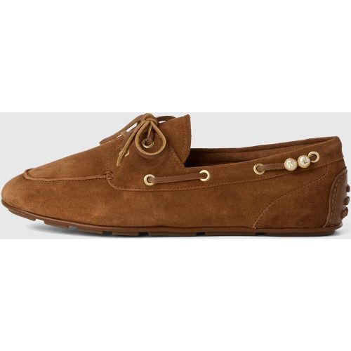 Chaussures Bateau En Daim Ariella, , , Taille: 35 - Karl Lagerfeld - Modalova