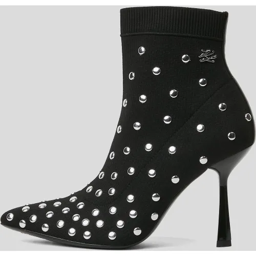 Pandara Knitted Studded Boot, , /, Taille: 35 - Karl Lagerfeld - Modalova