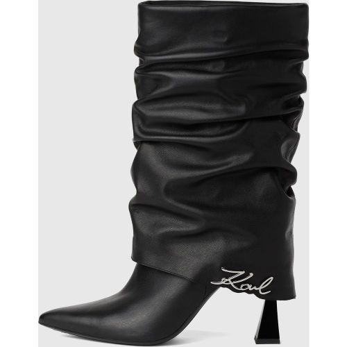 Bottes Mi-hautes À Tige Souple Debutante, , , Taille: 35 - Karl Lagerfeld - Modalova