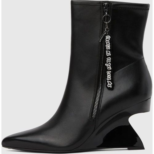 Bottes Mi-hautes À Fermeture Zippée Waverly, , , Taille: 35 - Karl Lagerfeld - Modalova