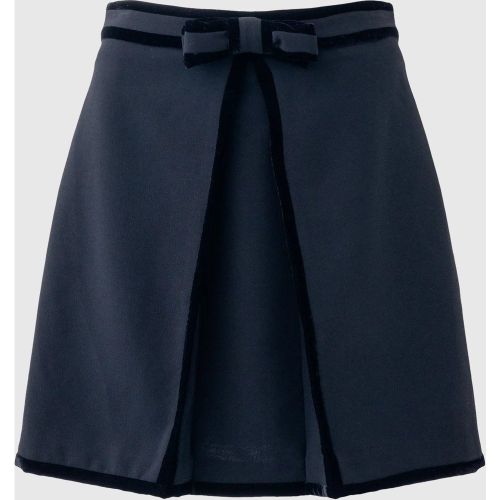 Jupe Plissée Avec Détail En Velours, , , Taille: 44 - Karl Lagerfeld - Modalova