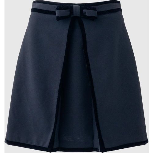 Jupe Plissée Avec Détail En Velours, , , Taille: 44 - Karl Lagerfeld - Modalova