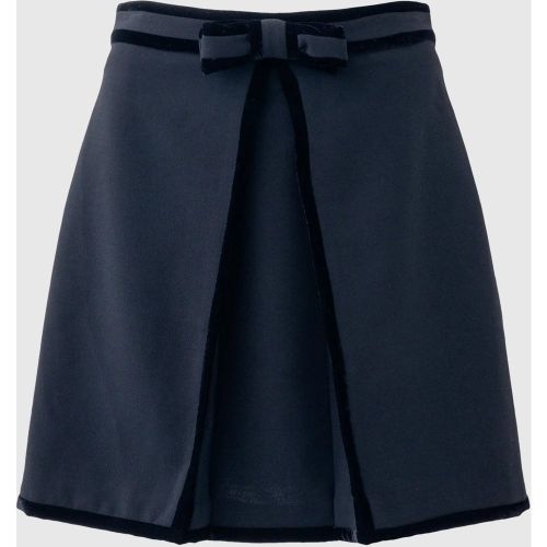 Jupe Plissée Avec Détail En Velours, , , Taille: 44 - Karl Lagerfeld - Modalova