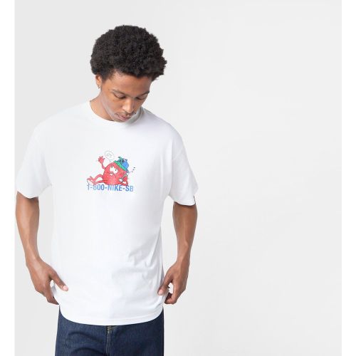 Nike SB Flip Phone T-Shirt, White - Nike - Modalova