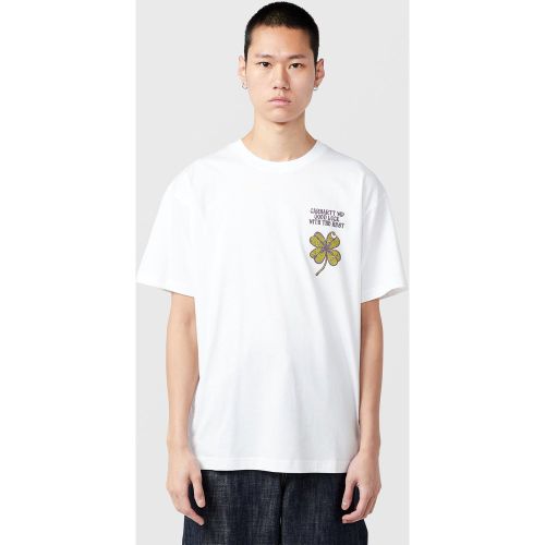 Carhartt WIP Clover T-Shirt, White - Carhartt WIP - Modalova
